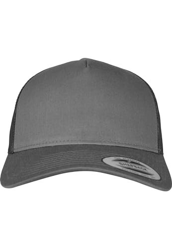 FLEXFIT Gorra Trucker Clásica, Gorra de Béisbol con 5 Paneles y Malla en la Parte Trasera, Ajustable y Cierre de Plástico, Gorra para la Cabeza, Unisex