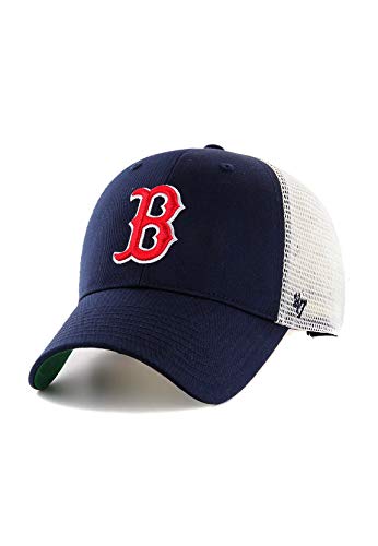 47 Brand Boston Red Sox Adjustable Cap Most Value P. Branson MLB Navy/White - One-Size