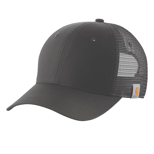 Carhartt Canvas Mesh Back Cap Gorra, Negro, Talla única Unisex Adulto