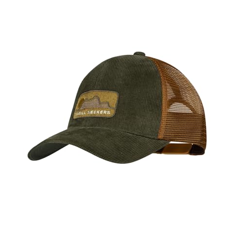 Buff®| Gorra Explore Trucker Hombre Mujer Adulto Ajustable, Comoda, Transpirable, Calidad, Moderna, Aire Libre, L/XL, Marron