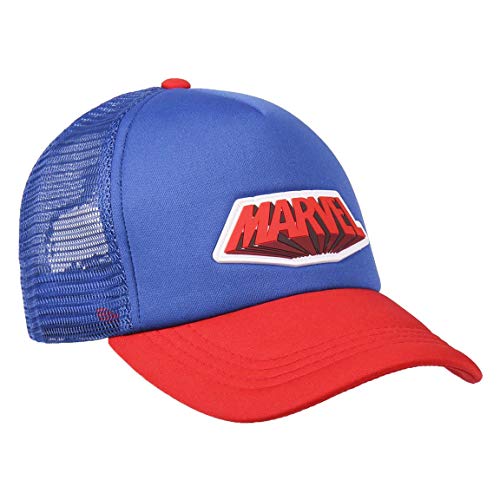 CERDÁ LIFE'S LITTLE MOMENTS 2200007148 Gorra Trucker Avengers con Licencia Marvel, Multicolor, Talla única Unisex Adulto