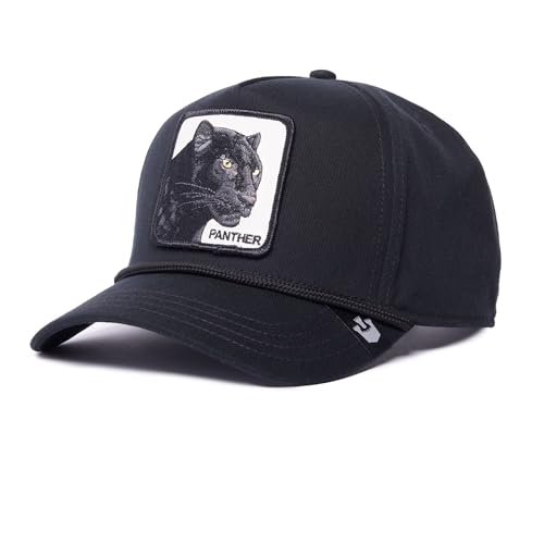 Goorin Bros Panther Twill Black Adjustable Trucker Cap