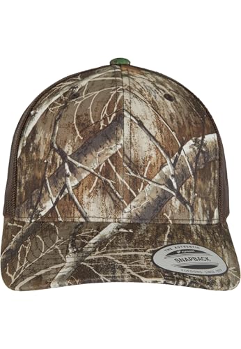 Flexfit 6606rc-yp Classcis Realtree Camo Retro Trucker Cap Gorra de béisbol, Edge, Talla única Unisex Adulto