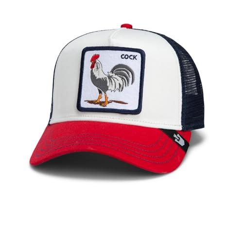 Goorin Bros Team Rooster Hahn A-Frame Trucker Cap Blanco