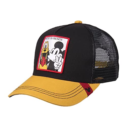 Cerdá Gorra Trucker Mickey Mouse con Licencia Disney, Multicolor, Estándar Unisex Adulto