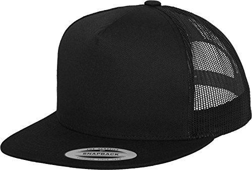 Flexfit Snapback - Gorra de béisbol, Talla única, Color Negro