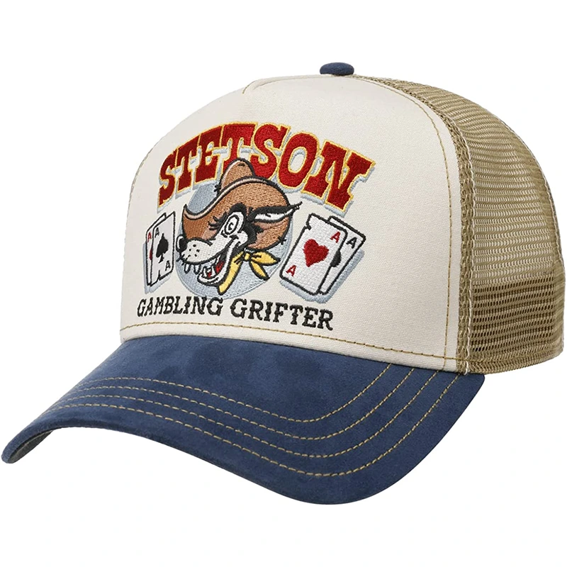 Gorra Trucker Stetson Gambling Grifter