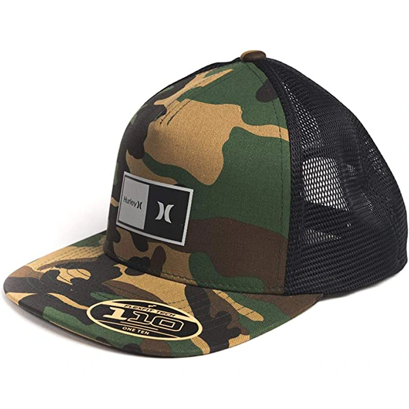 gorra trucker hurley camouflaje
